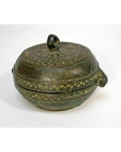 Bronzen sirihdoos, 18e/19e eeuw