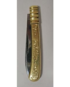 Gouden pennenmesje/zakmesje, 19e eeuw