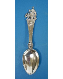 Friese zilveren geboortelepel, 1876