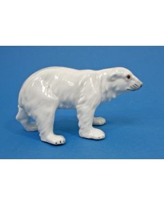 Porseleinen beeld, ijsbeer, Galluba & Hofmann, ca. 1930
