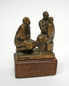 Han Wezelaar, bronzen sculptuurtje