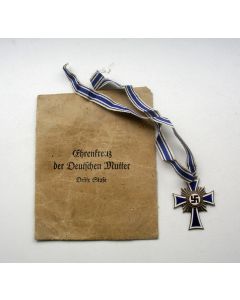 Duitsland (Derde Rijk), Moederkruis met zakje van uitgifte 