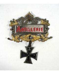 Duitsland, draagteken Artillerie, periode W.O.1