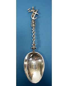 Zilveren gelegenheidslepel, Sneek, 18e eeuw