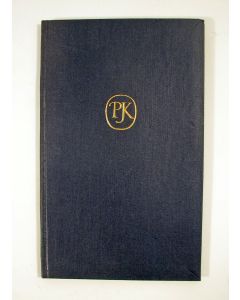 Pierre Kemp. An English alphabet, dichtbundel, 1961, gesigneerd
