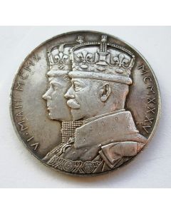 [Engeland], penning zilveren jubileum Koning George V,1935