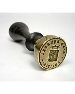 Lakstempel Politie Stad Brussel