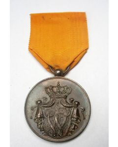 Medaille voor Langdurige Trouwe Dienst Koninklijke Marine in brons, grote uitvoering