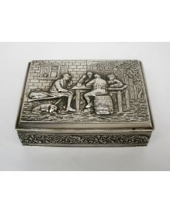 Oudhollandse zilveren dekseldoos, 1926