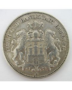 Duitsland, Hamburg, 2 mark 1906