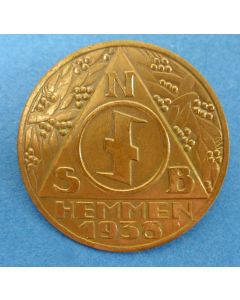 NSB insigne, Gewestelijke Landdag Hemmen 1938