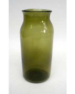 Glazen  zaadfles, ca. 1800