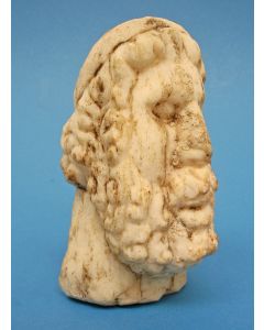 Griekse marmeren kop van een filosoof, 3e of 2e eeuw v. Chr.