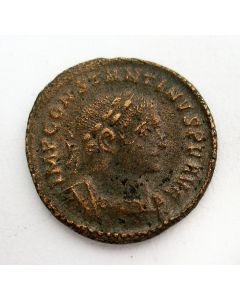 Romeinse munt, Keizer Constantijn de Grote, halve follis, ca. 320 n. Chr.