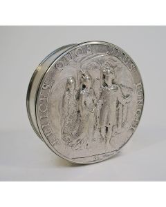 Zilveren huwelijksdoos, Johannes Lutma, 17 eeuw