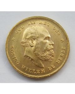 10 gulden goud, 1876