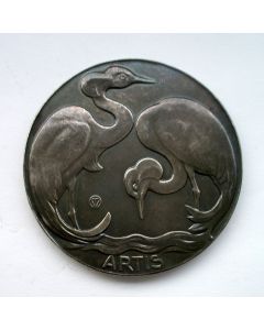 Jaarpenning VPK 1930 (#1),Artis [Tjipke Visser], afslag in zilver