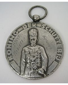 Prijspenning 'mooiste koning', Wapenschouw der Schutterijen, Weert 1948