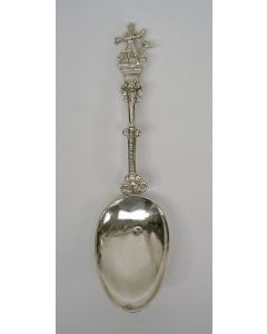 Friese zilveren gelegenheidslepel, Johannes Feddema, Leeuwarden, einde 18e eeuw