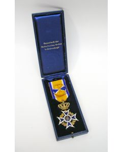 Onderscheiding Officier Oranje Nassau, in cassette