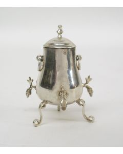 Zilveren miniatuur driekranenkan, Jacob Feenstra, Sneek 1902/3