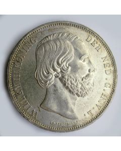 Rijksdaalder, 1869, vrijwel ongecirculeerd