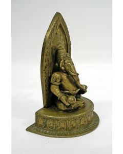 Koperen beeld, Ganesha, Java ca. 1900