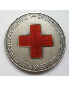 Herdenkingspenning Rode Kruis, eerste tocht van de Henry Dunant in Duitsland, mei 1961