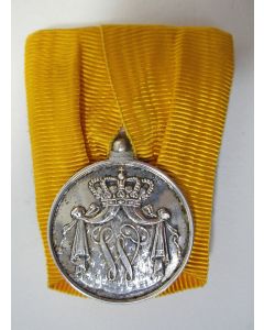 Medaille voor Langdurige Trouwe Dienst Koninklijke Marine  in zilver