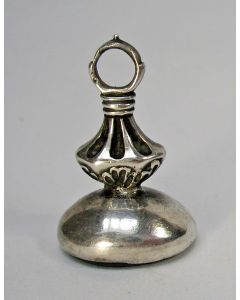 Zilveren signet met gem, ca. 1800 (Grand Tour souvenir)