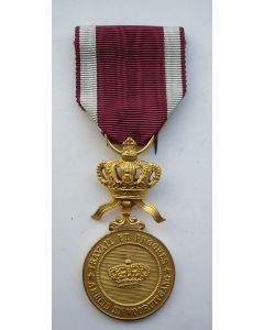 [België] Gouden medaille van de Kroonorde