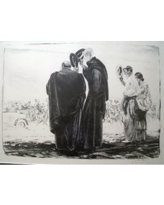 Piet van der Hem, 'El rey', litho, 1914 
