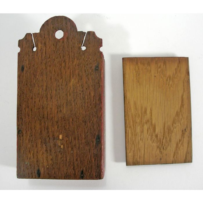 Brievenbus antiek UNIKAT handwerk, schooltas design, krantenrol, goud