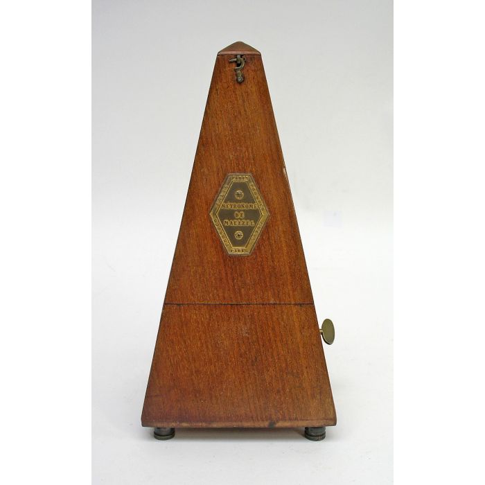 Mechanische metronoom met thermo-hygrometer by